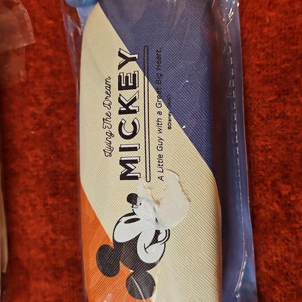 NWT Disney Sunglasses Glasses Case Set Lot of 2 Tinkerbell & Mickey Mouse Japan - Picture 2 of 10